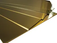 Латунный анод Холоднокатаный 1900 мм 200 мм 8 мм Л63 ГОСТ 2208-2007 купить в Бухаре