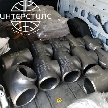 Стальной тройник равнопроходной 76 мм 10 мм 09Г2С ГОСТ 17376-2001 купить в Бухаре