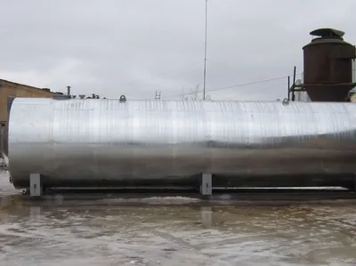 Резервуар нержавеющий горизонтальный 1500x2000 мм3 м3 купить в Бухаре